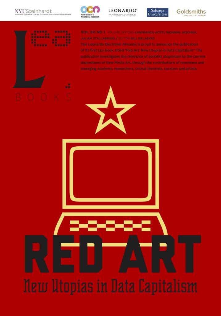 «Hackteria: An Example of Neomodern Activism» in Red Art: New Utopias in Data Capitalism, Leonardo Electronic Almanac (2014), Vol. 20, Issue 1